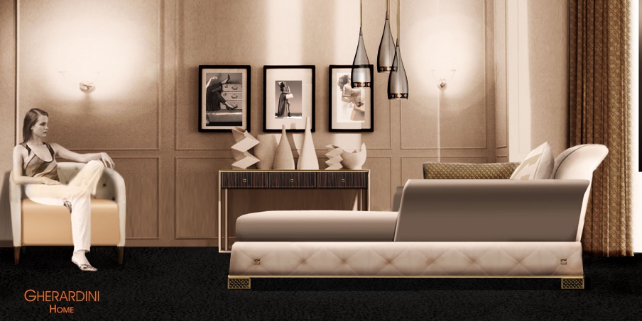 Daybed in fabric, Formitalia