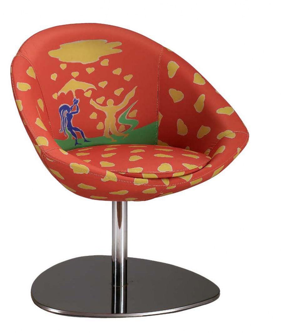 Chair E Ho Tutto L'amore as we said in the leather upholstery, Formitalia