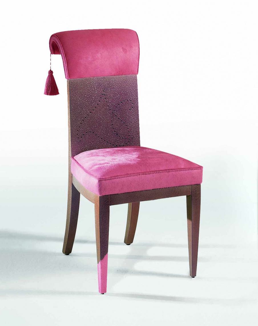 Chair with high back Maquillage, Colombo Stile