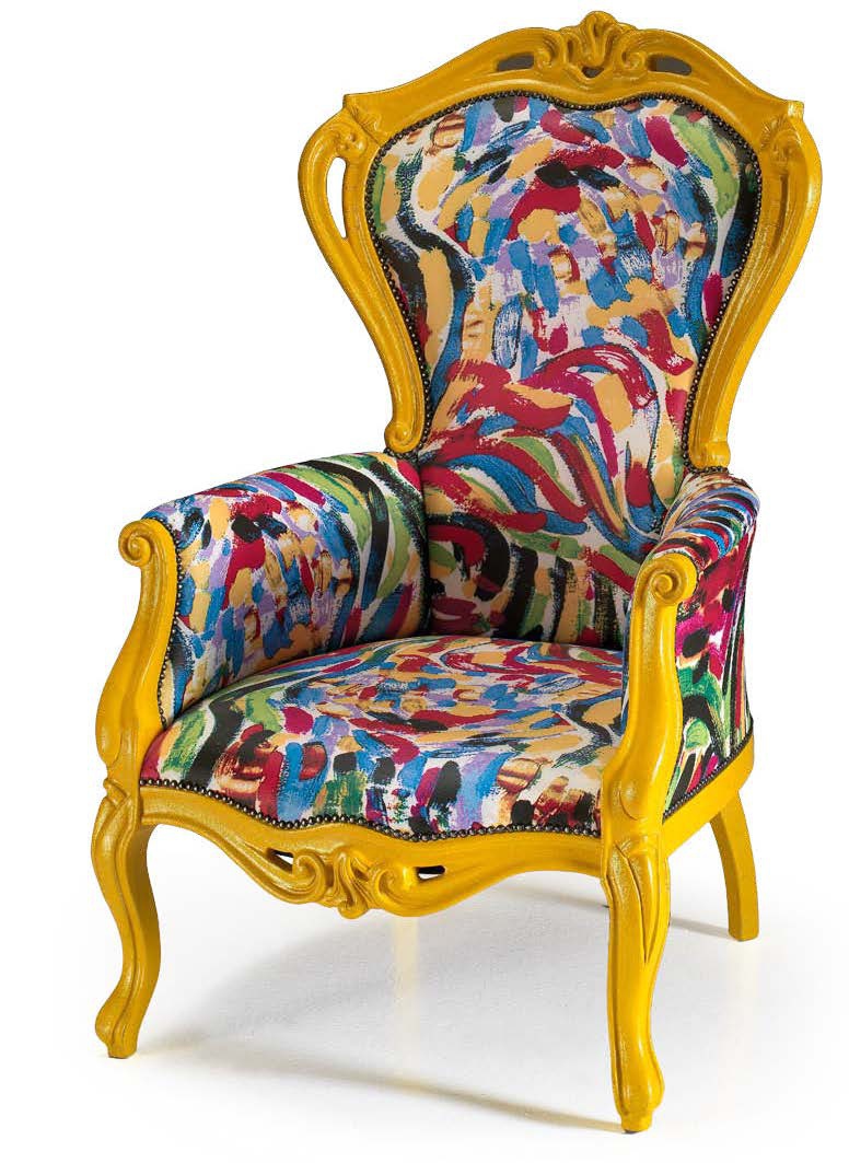 Passione chair in fabric, Formitalia