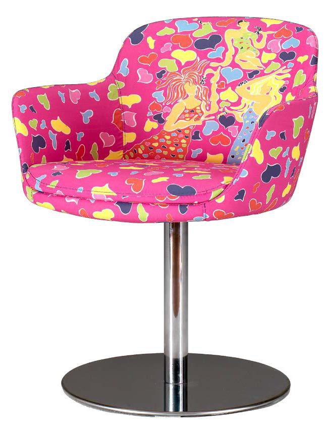 Chair Ferrari & Donne leather upholstery, Formitalia