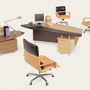 Table scrivania sagomata John