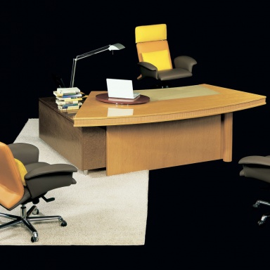 Table Ruthy scrivania curva