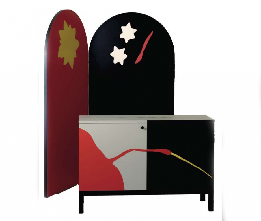 Chest Fly Box made of wood, Formitalia