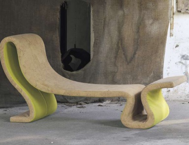 Chaise Roller, textile upholstery, Formitalia