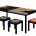 Dining room (dining set) Fly & Grey Star, Yellow Star, White Star