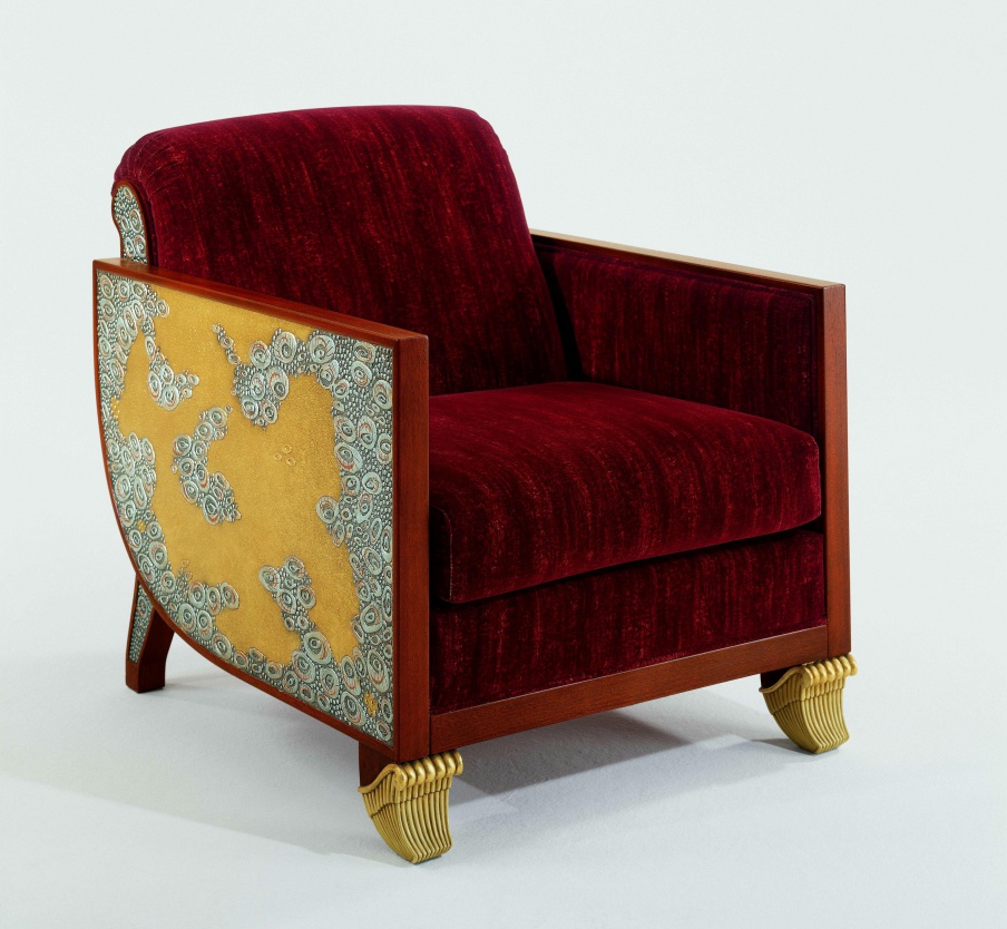 Chair natural wood Riedizioni, Colombo Stile