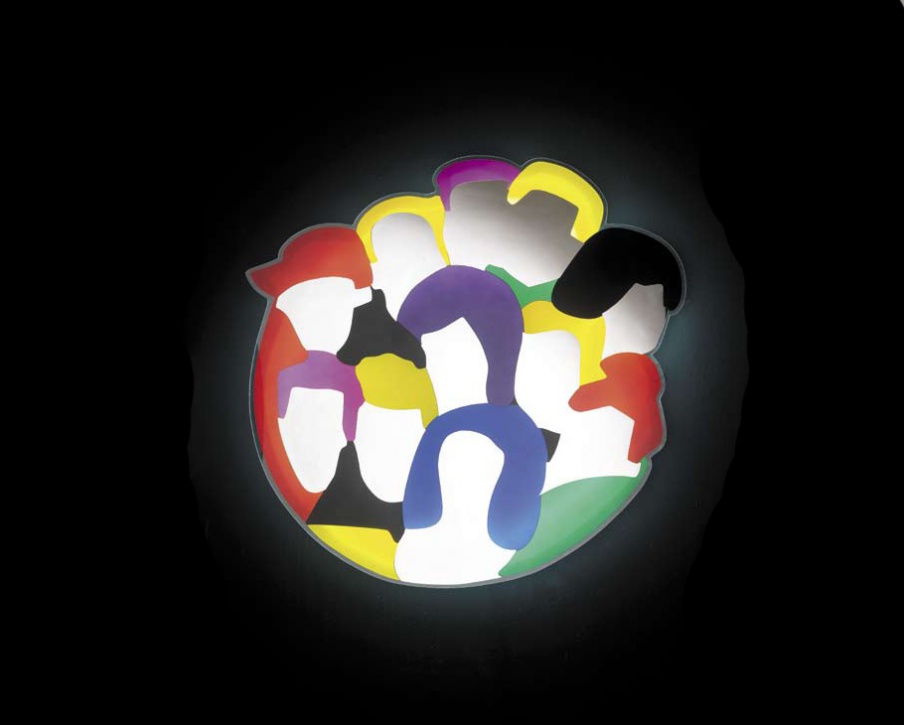 Round mirror IL Volto Degli Altri, Formitalia