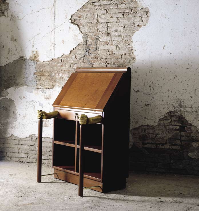 Secretaire Amanuense cherry wood, Formitalia