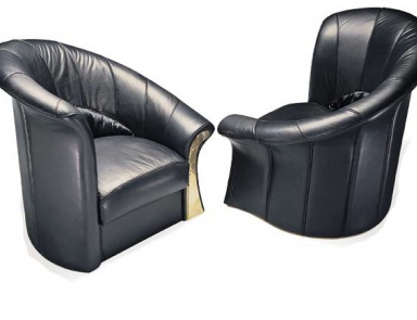 Elica chair with a frame made of wood and metal, Formitalia