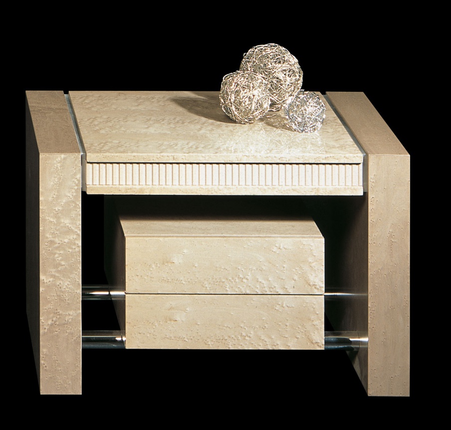 Bedside table bedside Ruthy, Il Loft