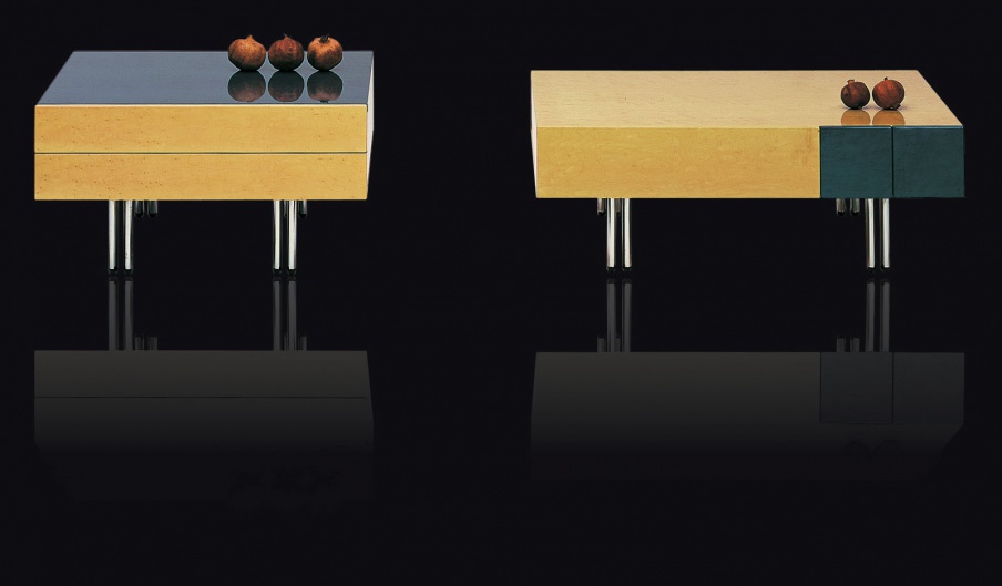 Bedside table bedside Wing Line, Il Loft