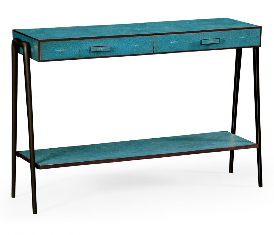 The console on bronze legs Luxe, Jonathan Charles