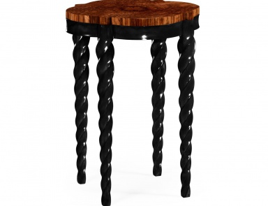 Table with top in the shape of a quatrefoil Twist, Jonathan Charles