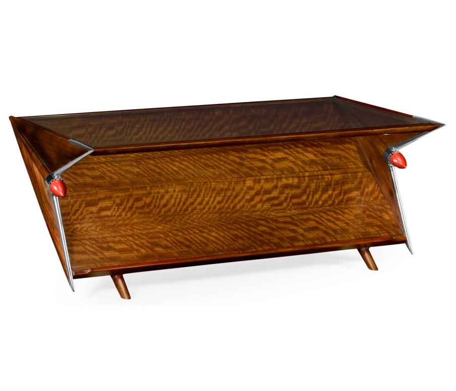 Table with glass top Detroit, Jonathan Charles