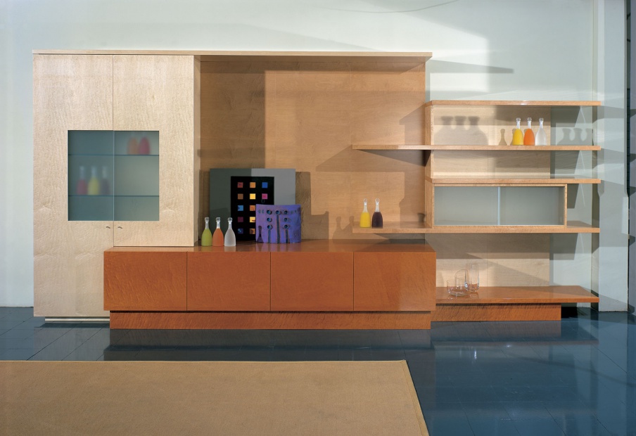 A rack for books and TV Atlantic, Il Loft