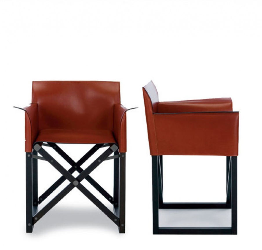 Chair with armrests Truffaut, Armani Casa