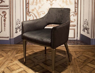 Muzio chair with armrests, Formitalia