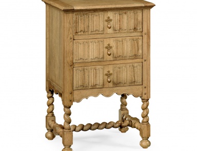 Bedside chest Natural Oak, Jonathan Charles