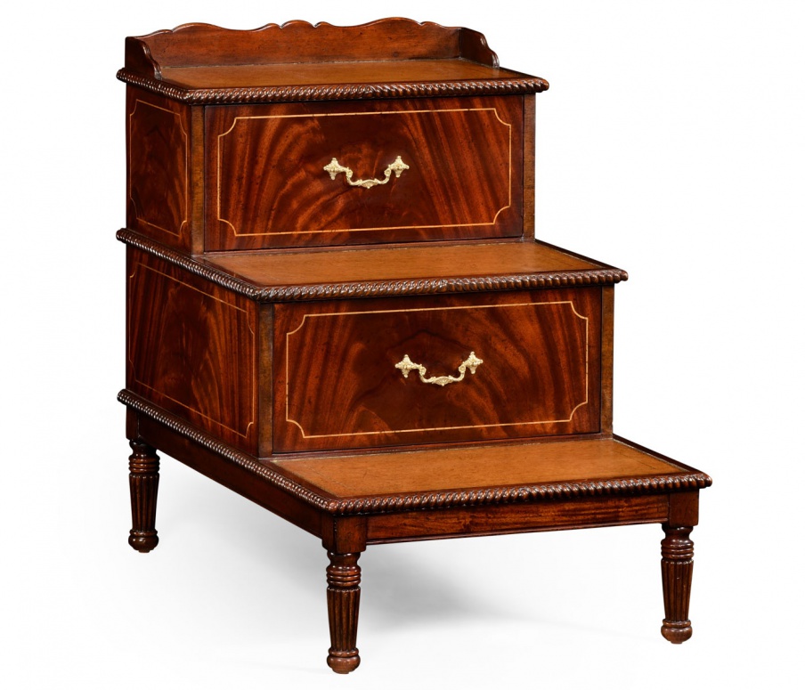 Bedside table on fluted legs Lincoln, Jonathan Charles Luxury