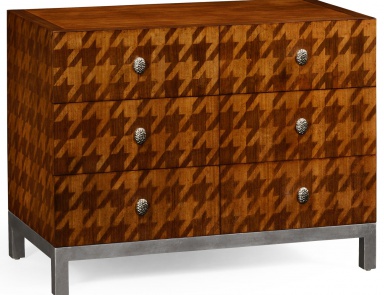 Dresser silver plated on base Houndstooth, Jonathan Charles