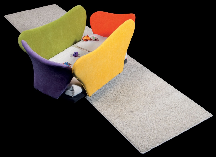 The crib Flower baby culla, Il Loft