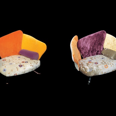Armchair poltrona Flower baby