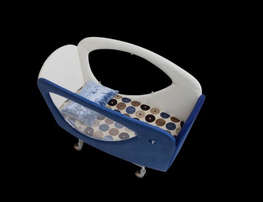 The crib with the little Windows Gpl culla, Il Loft