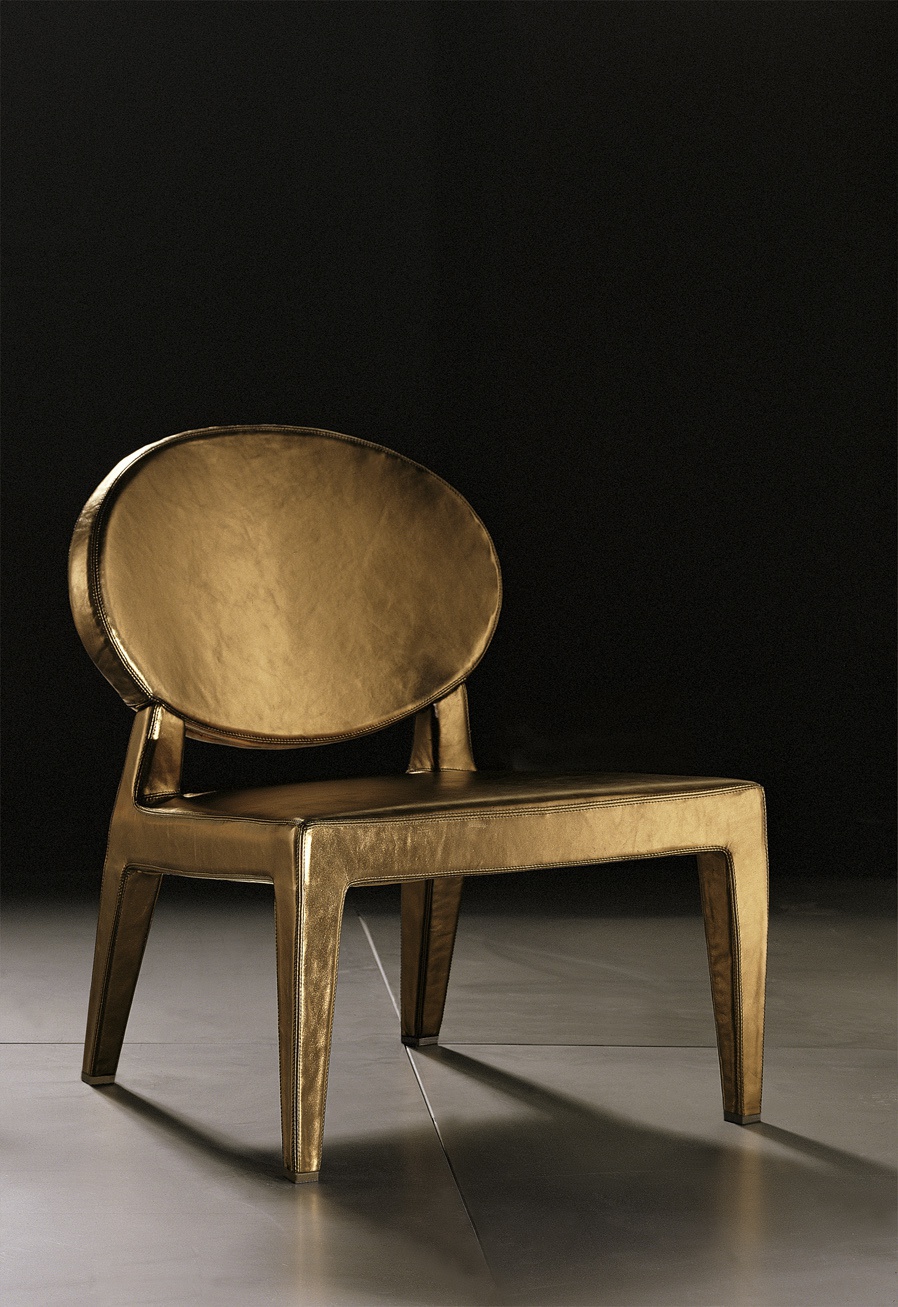 Chair on a metal frame Midori, Longhi