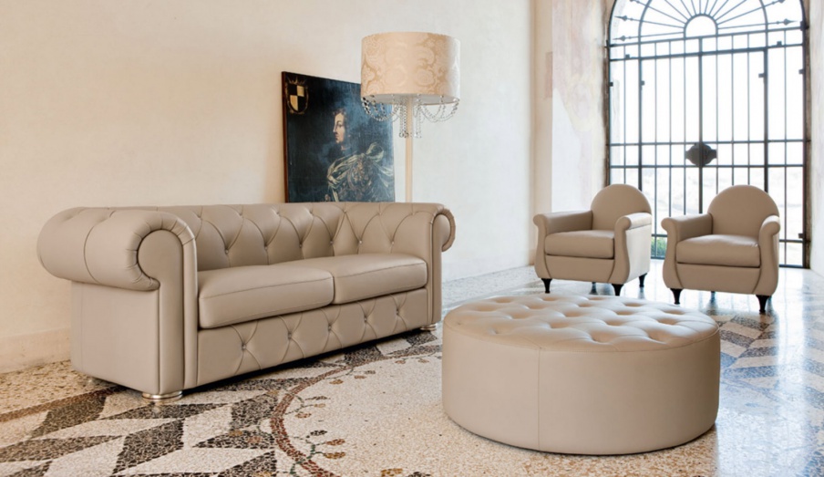 Sofa classic Arcadia, Alberta Salotti