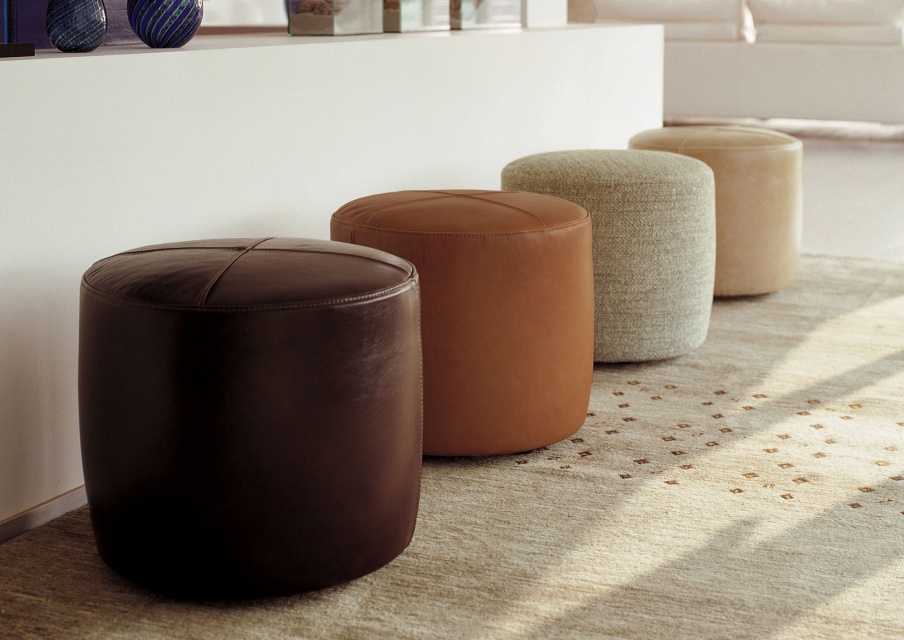Pouf round Wally, Longhi