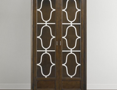 Showcase with glazed doors, Presidio, Bassett