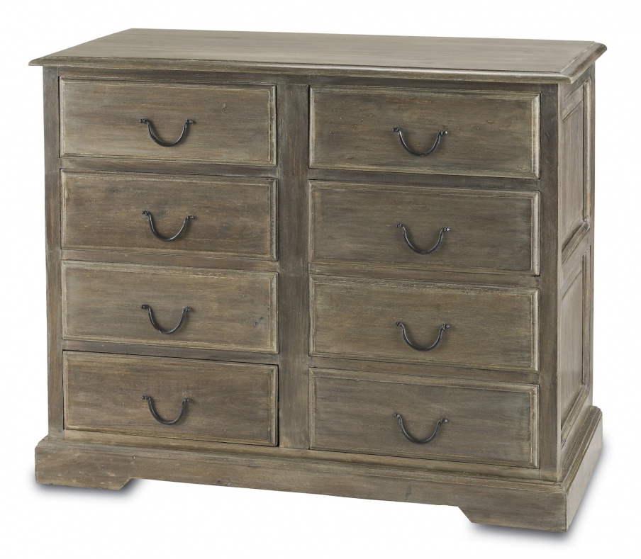 The Cranbourne Eight Drawer Chest, Currey & Company