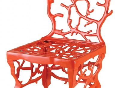 The Red Corail Chair, Currey & Company