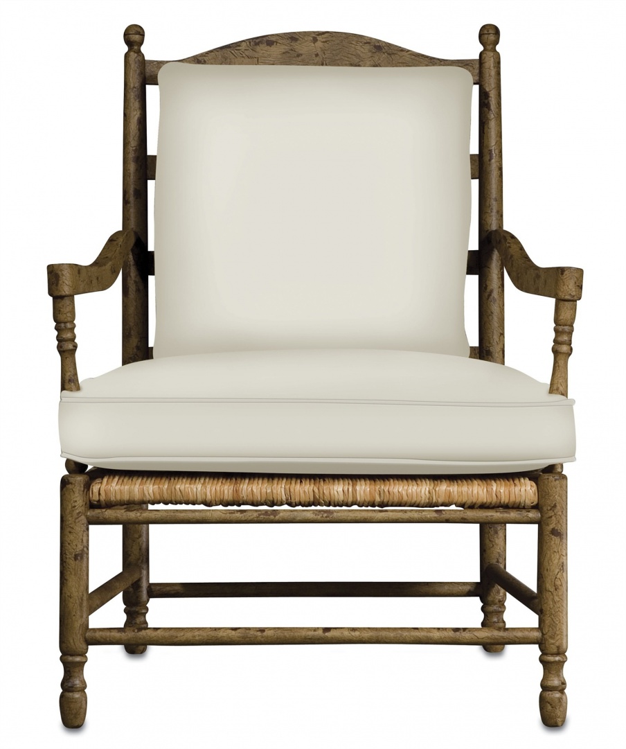 Chair with armrests Avignon, Currey & Company