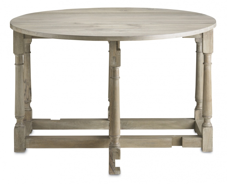 Table round foldable Garrison, Currey & Company
