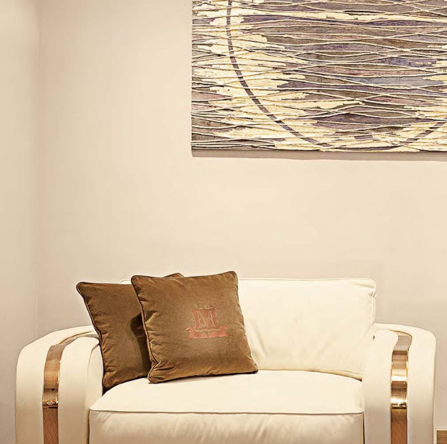 Terragni chair in fabric, Formitalia