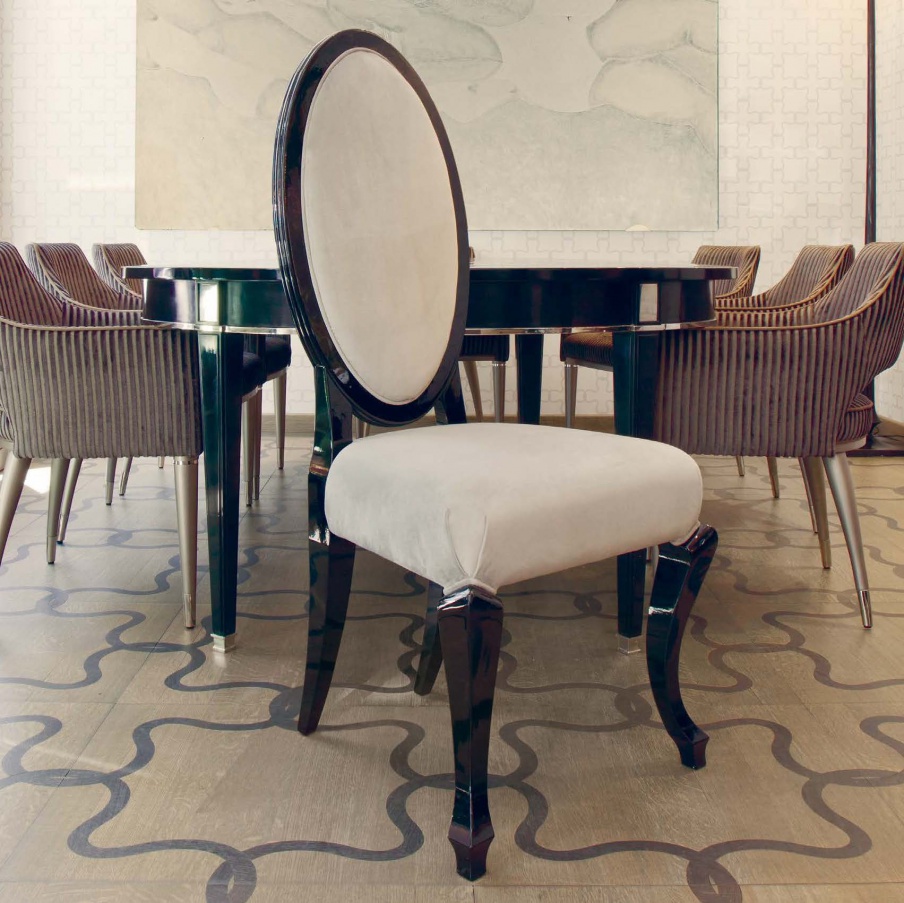 Buzzi chair with high back, Formitalia