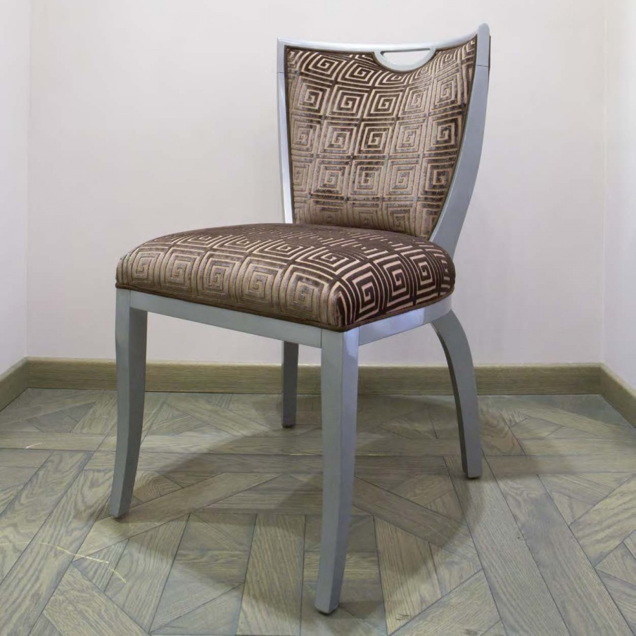 The Adele chair in fabric, Formitalia