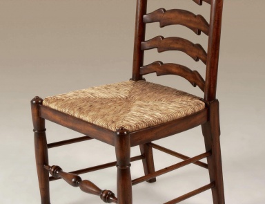 Chair with woven seat made of Abaca, Maitland-Smith