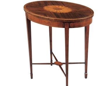 Oval coffee table, Maitland-Smith