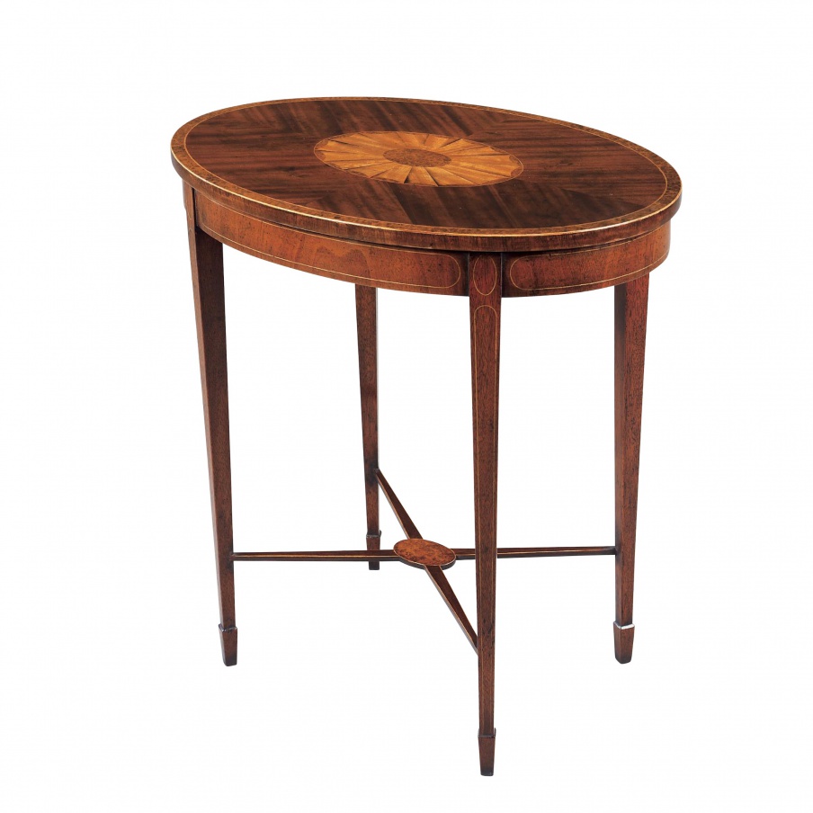 Oval coffee table, Maitland-Smith