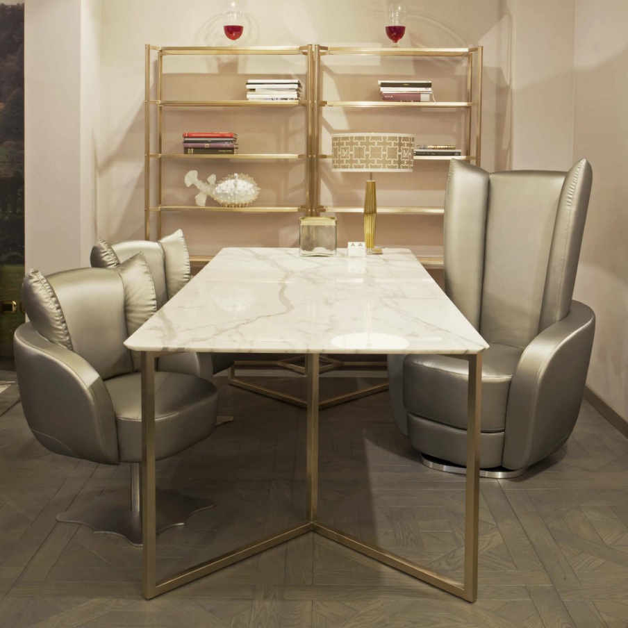 Muzio chair with high back, Formitalia