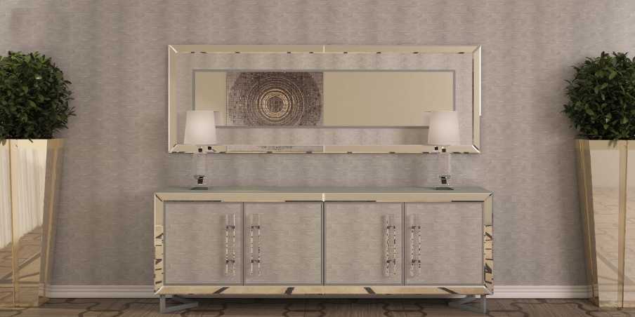 Annette chest on metal base, Formitalia