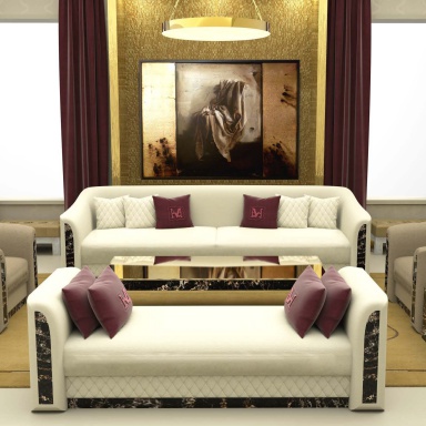Living room (sofa set) Royal