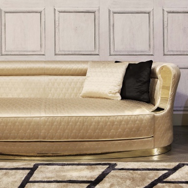 Sofa with Ottoman Queen