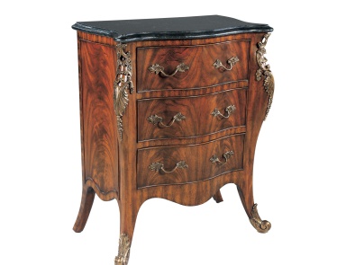 Bedside table with three drawers, Maitland-Smith