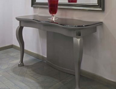 Galeazzo console with glass top, Formitalia