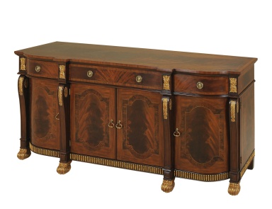 Cabinet with carved elements, Maitland-Smith