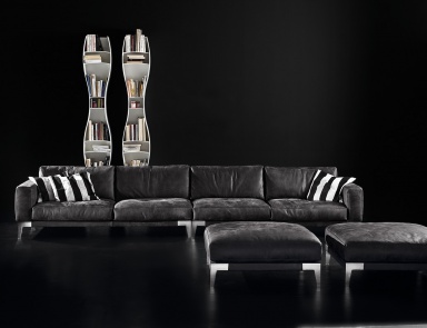 Modular sofa Blues, Alberta Salotti